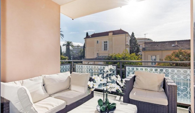 3 bedrooms: 200m from Croisette