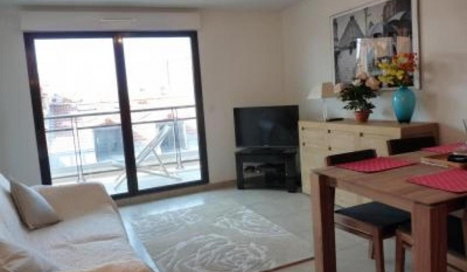 One bedroom apartment in Cannes very close to the Palais with a private balcony and aircon 961