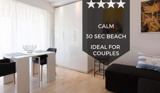2 min from the beaches! In the heart for Cannes Palm Beach