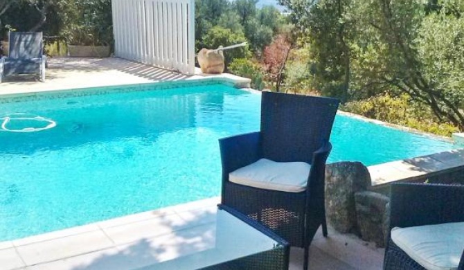 Villa de 4 chambres avec vue sur la mer piscine privee et jardin amenage a Figari a 6 km de la plage