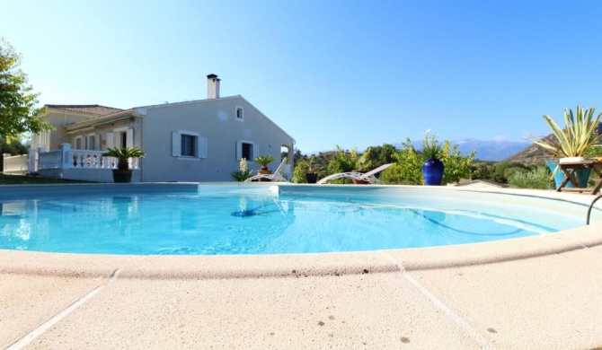 Villa de 3 chambres avec piscine partagee jardin clos et wifi a Oletta a 4 km de la plage